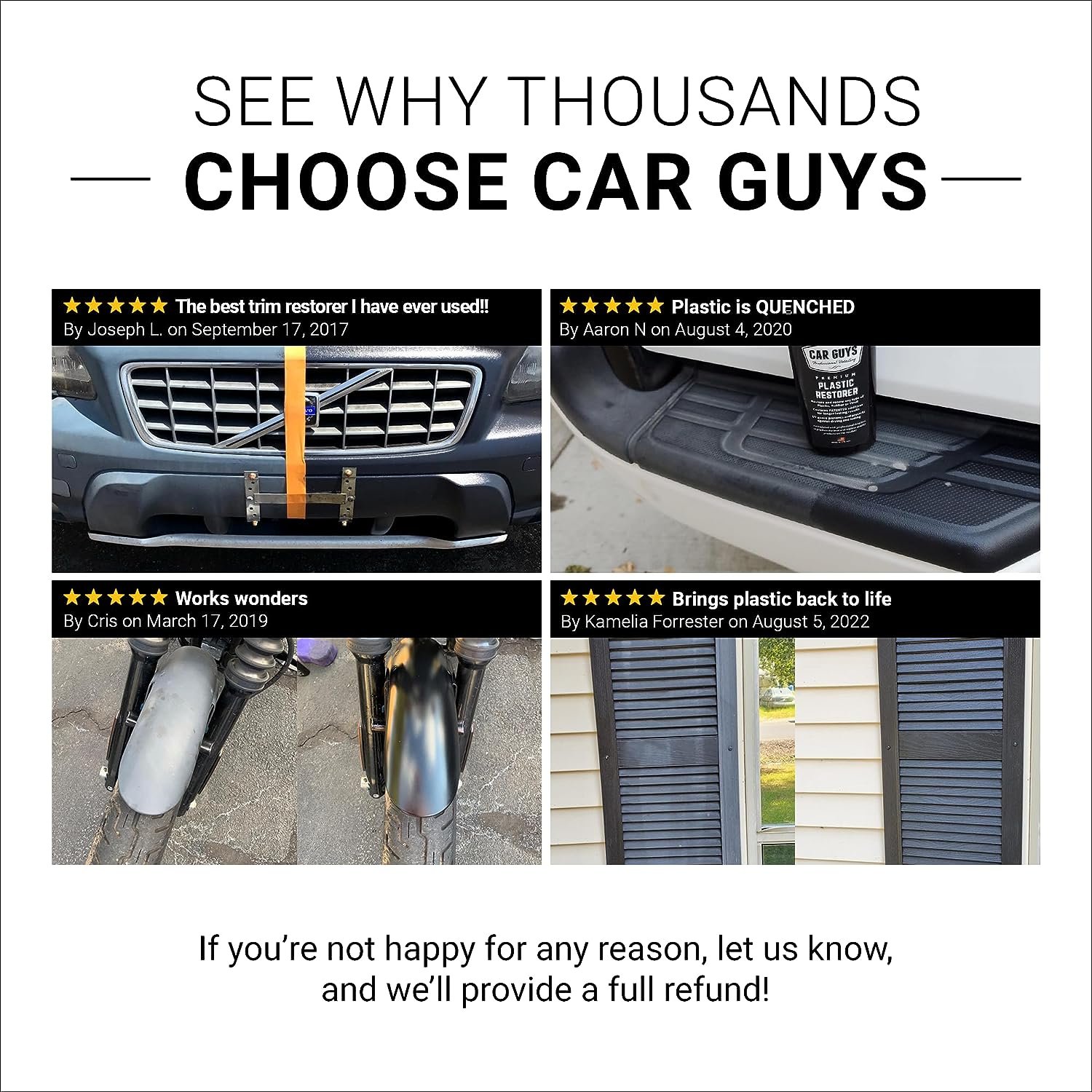 CAR GUYS Plastic Restorer Detailing Supplies - Image 3