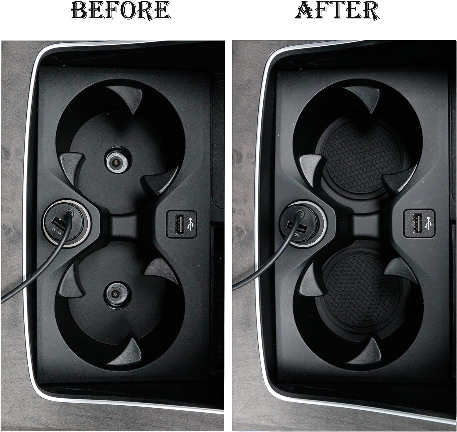 SINGARO Car Cup Coaster, Non-Slip Cup Holders - Image 3