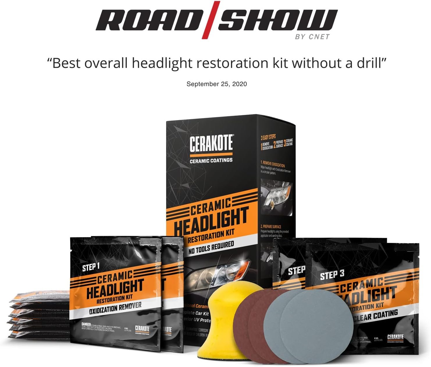 CERAKOTE® Ceramic Headlight Restoration Kit - Image 2