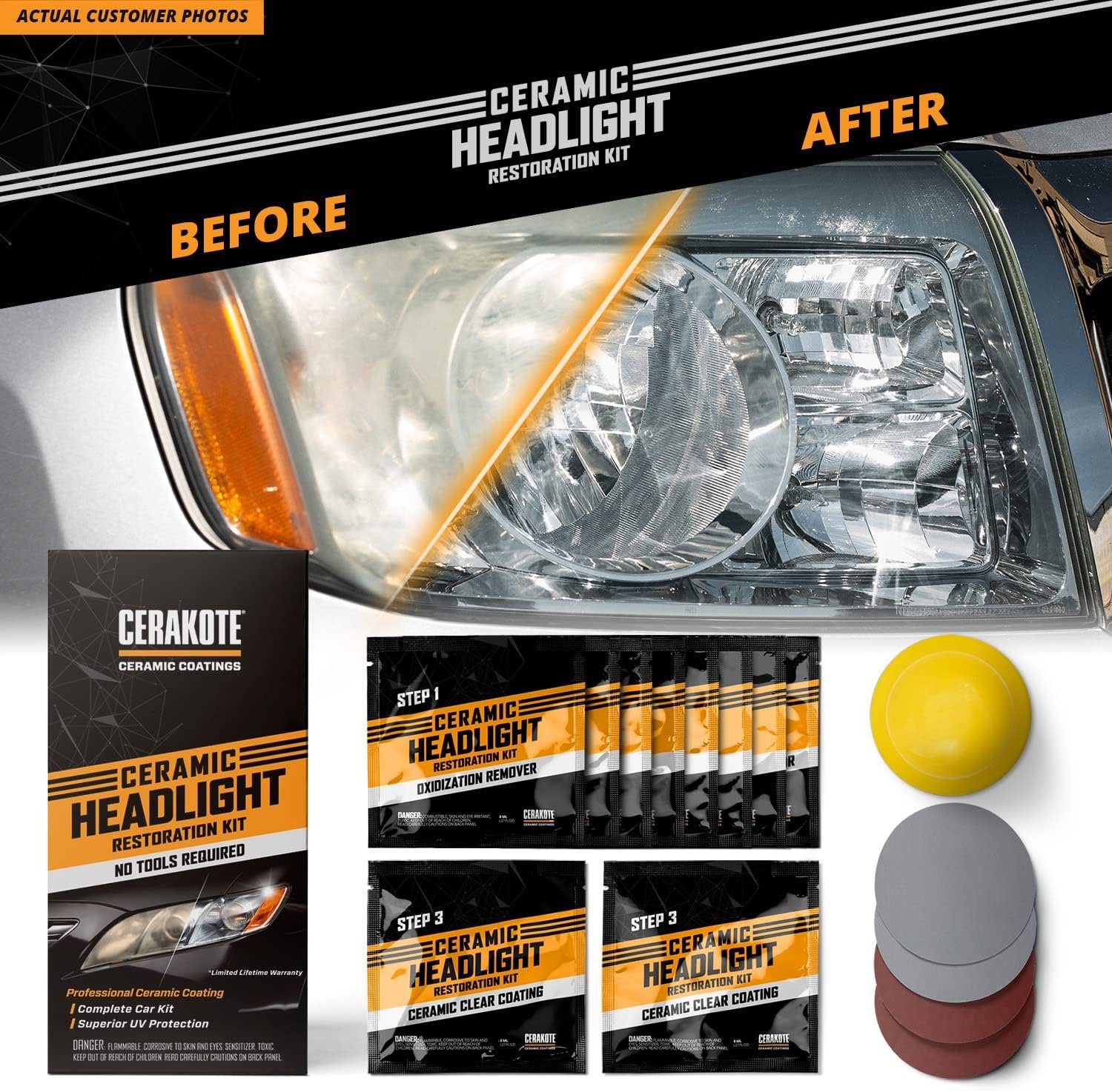 CERAKOTE® Ceramic Headlight Restoration Kit - Image 3