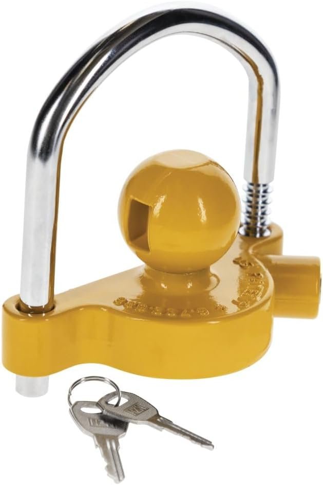 REESE Towpower 72783 Coupler Lock, Adjustable Storage Security