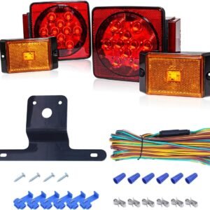 MAXXHAUL 70205 Trailer Light Kit - 12V All LED