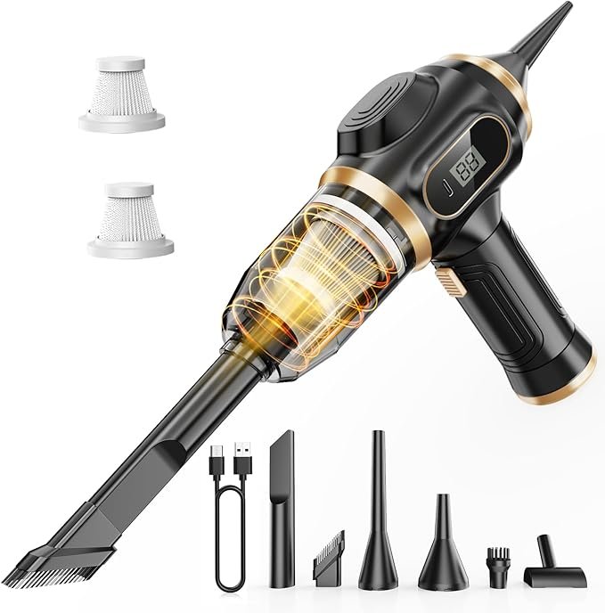 Portable Car Vacuum Cordless Mini Handheld Vacuums Cleaner