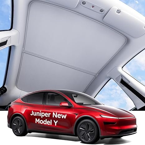 Wigoo 2025 Tesla New Model Y Juniper Accessories Sunshade Roof